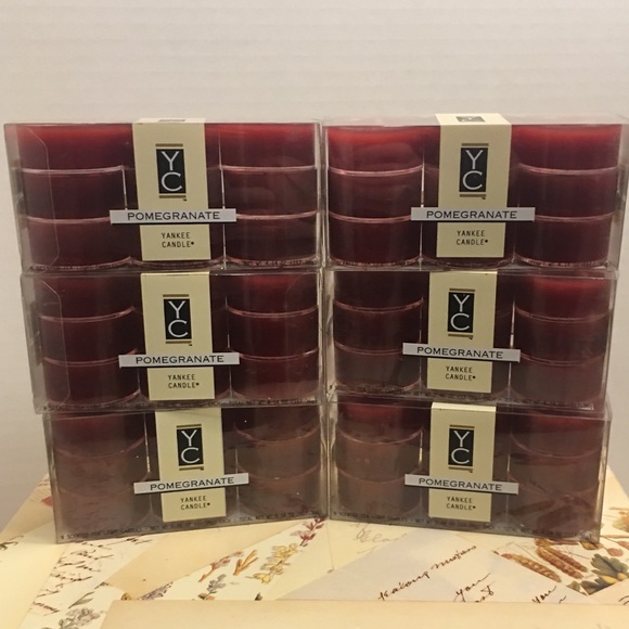 Yankee Candles 6 boxes with 9 tea lights per box